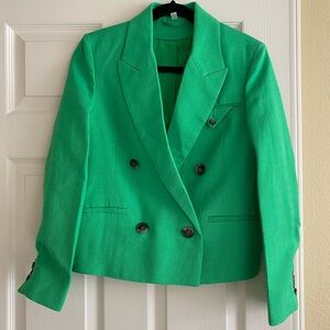 NEW! COS Green Blazer (size 2)
